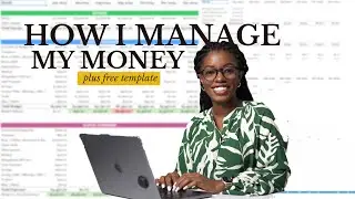 How I track and manage my money plus free template