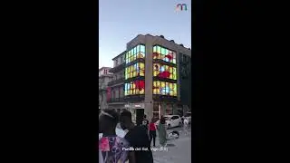 MAPPING.TV 3D LED Mapping - Puerta del Sol, Vigo, (ES)