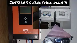 ⚡Instalatie electrica rulota⚡fotovoltaica⚡On si Off camping⚡