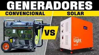 Generador Convencional vs. Generador Solar I Lo Mejor
