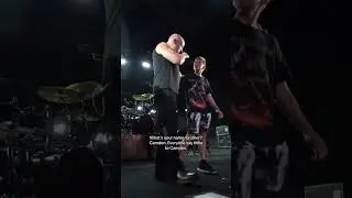 It’s always fun to have Disturbed Ones join us on stage 🤘🤘 