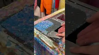 slate scrape #wax #satisfying #gsycandles
