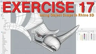 Using Object Snaps in Rhino 3D