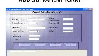 hospital management system project in java