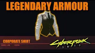 Cyberpunk 2077 - CORPORATE SHIRT - LEGENDARY ARMOUR