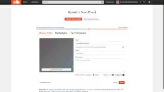 SoundCloud - Uploading Audio - Video Tutorial