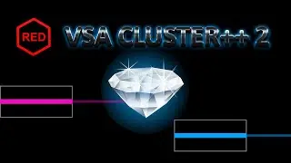 Индикатор накоплений RED VSA Cluster++ 2