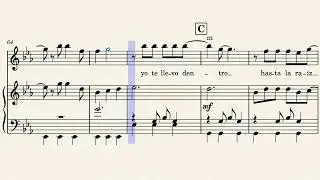 Hasta la raiz – Natalia Lafourcade (violin/voice and piano arrangemen