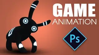 Game Design Character Animation in Photoshop - full character animation in Photoshop