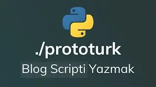 Python Flask ile Blog Scripti Yazmak