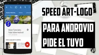 Speed Art-Logo | Para AndroVID | Stiven Tutoriales