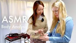 ASMR Japanese body type analysis in Tokyo (Unintentional ASMR)