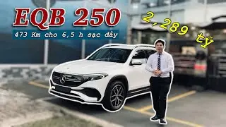 Mercedes EQB 250 Chiếc Xe Điện Này Đi Được 473 Km Cho 6,5 Tiếng Sạc Đầy | Hoan Channel