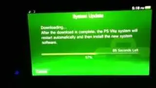 PS Vita Update 2.05