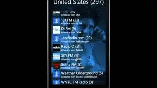 Resco Radio for Windows Phone 7