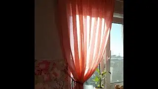 Kitchen Curtains in 1 Hour: How to Sew a Kitchen Curtain