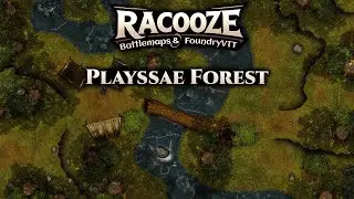 Playssae Forest - Dungeondraft Timelapse