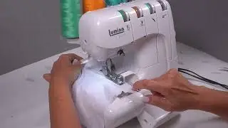 Cómo ajustar las tensiones de la máquina de coser overlock Lumina Point