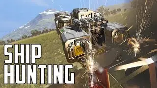 Space Engineers - S1E14 'Hunting NPC Ships'