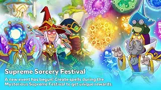 Sorcery Festival Event (August) - Hustle Castles added some good items