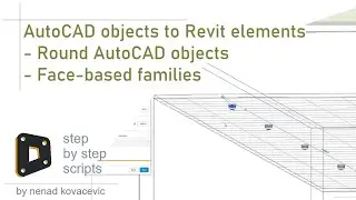 AutoCAD objects to Revit elements