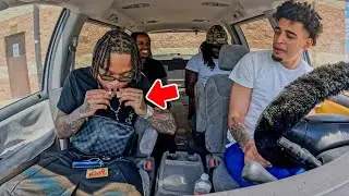 Spitting On The W00D While Rolling Up Around The Gang During A Session..🍃