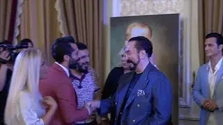 Adnan Oktar'ın 2018 Çırağan'daki iftar davetinde ünlü akını