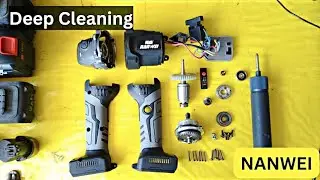 Update 2 YEARS  NANWEI Cordless angle GRINDER