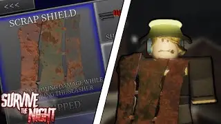 HOW TO GET THE SCRAP SHIELD in Survive the Night | Roblox