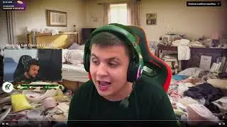 Luquet4 reagindo ao Paulinho o Loko puxando multirão para ele no prêmio eSports Awards!