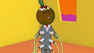 Mr Weebls Advent Colander 2021 - Mr Christmas Pudding For A Head