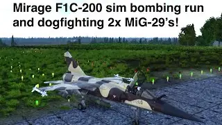How to basebomb with a MiG-29 on your tail in SIM battles.
