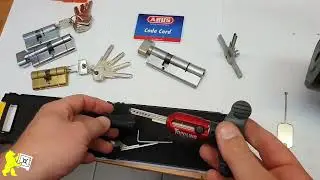 How to open an Abus D6 lock: a review of the Skorokhod lock pick, self-impression, and Topolino d...