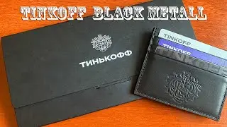 TINKOFF BLACK METALL. МЕТАЛЛИЧЕСКАЯ КАРТА. ОБЗОР