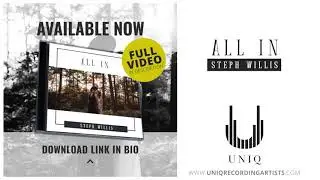 My new single 'All In' out now!