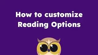 How to Customize Your Reading Options in Helperbird