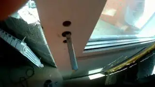 Full-fledged double-sided handle for a balcony block. (almost full-fledged)