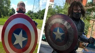 Live-Action Recreating Marvel Cinematic Universe Side by Side Comparison (100 Sub Special)