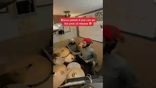 What rock song is this drum beat from? 🤘