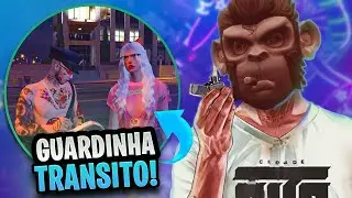 VIREI GUARDA DE TRANSITO - GTA V RP CIDADE ALTA l MELHORES MOMENTOS!