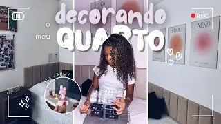 O QUARTO DOS MEUS SONHOS! DECORAÇÃO E ORGANIZAÇÃO 🎀 | Bia Amaral
