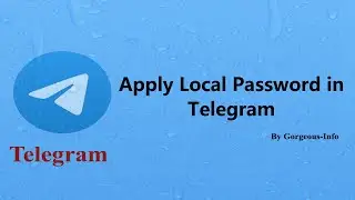 How to set Local Password in Telegram