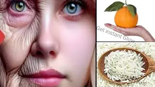 How to make orange vit c face pack for glowing skin | Homemade skin whitening home remedies