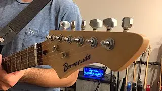 Great Cheap Guitar! - Barracuda Stratocaster Copy Quick Demo