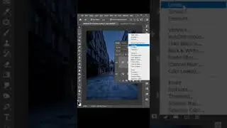 Day convert into night in photoshop 