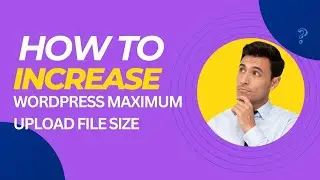 How to Increase maximum upload file size in WordPress 2024 | php.ini | htaccess | wp-admin