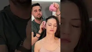 ASMR Head Massage Therapy by Erdinch #shorts
