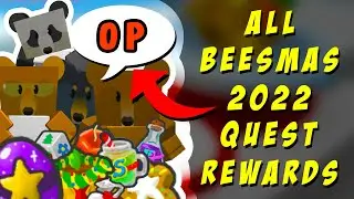 😲All BEESMAS 2022 Quest REWARDS [UPDATE 1.1] in Bee Swarm Simulator Roblox