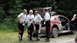 WRC Rally Finland 2024 Road Section Footage