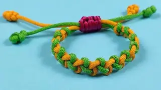 Easy and simple bracelet making / Paracord bracelet / pulsera de macramé / friendship bracelets Ep.2